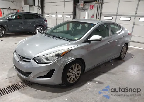 2015 Hyundai Elantra Se из США, поврежденный, VIN 5NPDH4AE7FH586073